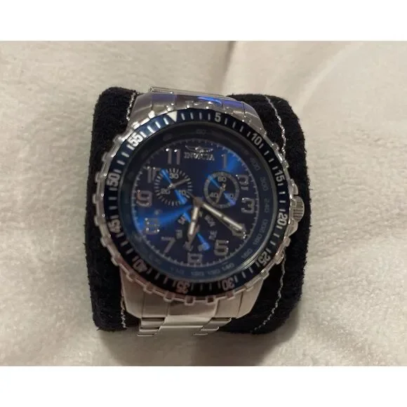 Invicta Men's 6621‎ Specialty Quartz Chronograph Blue Dial Watch